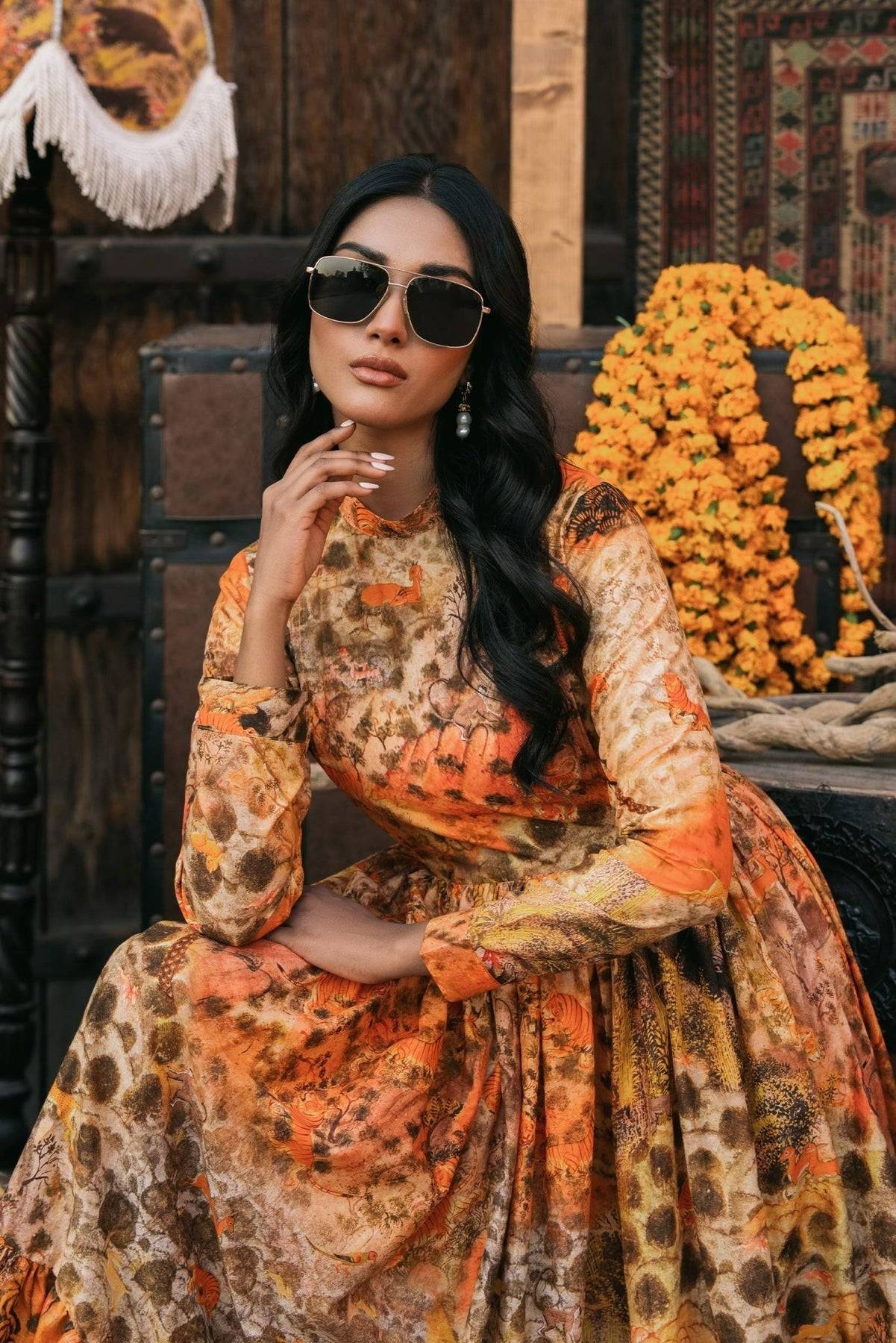 Fahad Hussayn | Lawn Banger | Darshan by Maria Faisal - Registered Vendor of : Fahad Hussayn - type : Ladies Clothes - 100% original wedding dresses