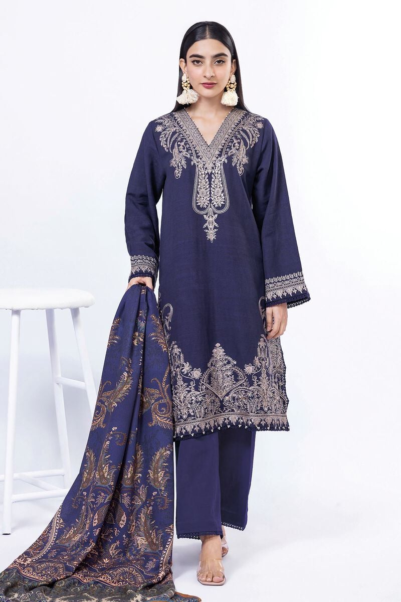 Khaadi | My Winter Mood | DK18Z - Ladies Clothes - Maria Faisal