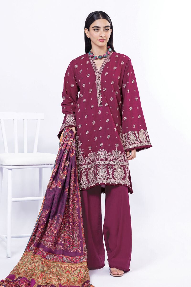 Khaadi | My Winter Mood | DK23Z - Ladies Clothes - Maria Faisal