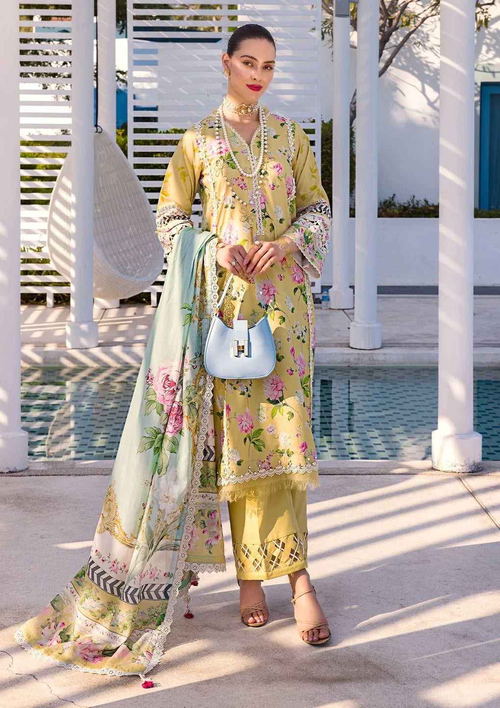 Elaf Premium | Prints Collection 2024 | EOP-02B HUAHIN CHIC - Ladies Clothes - Maria Faisal