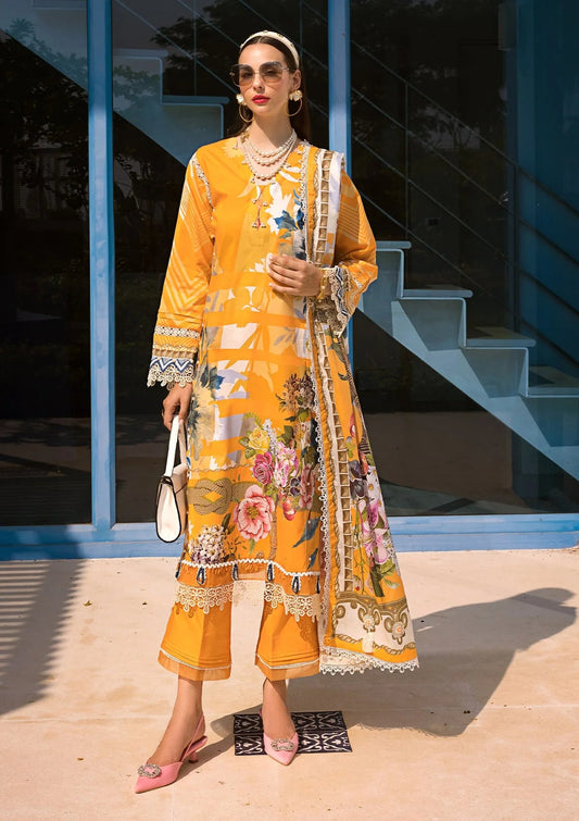 Elaf Premium | Prints Collection 2024 | EOP-01A SEDONA - Ladies Clothes - Maria Faisal