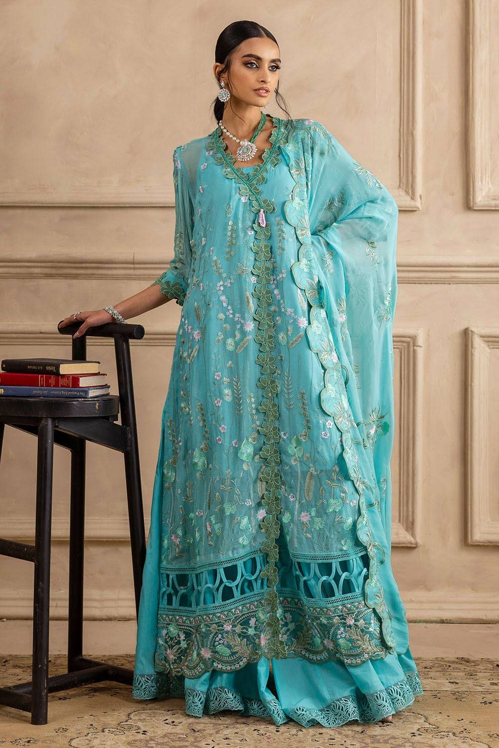 Gul Ahmed | Festive Eid 25 | LE-52005 by Maria Faisal - Registered Vendor of : Gul Ahmed - type : Ladies Clothes - 100% original wedding dresses