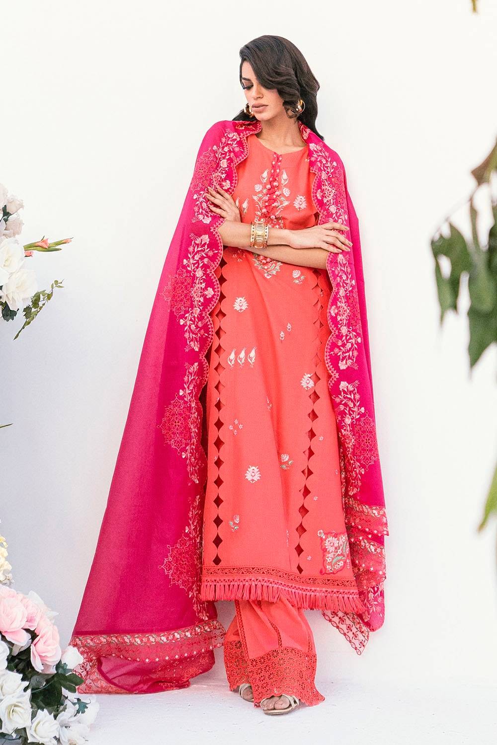 Gul Ahmed | Gul Nilofer 25 | DN-52007 by Maria Faisal - Registered Vendor of : Gul Ahmed - type : Ladies Clothes - 100% original wedding dresses