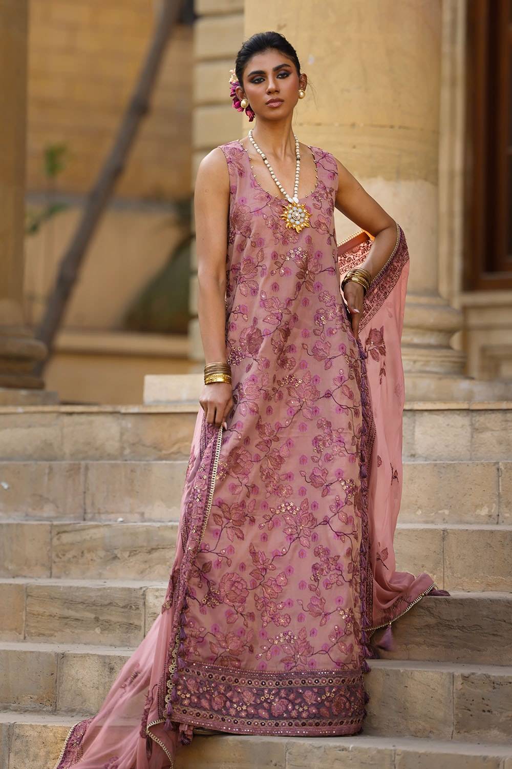 Gul Ahmed | Festive Eid 25 | FE-52031 by Maria Faisal - Registered Vendor of : Gul Ahmed - type : - 100% original wedding dresses