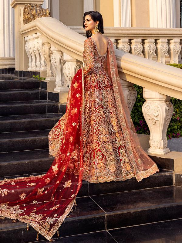 Epoque | Reverie Bridals | Cramoise - Wedding Dress - Maria Faisal