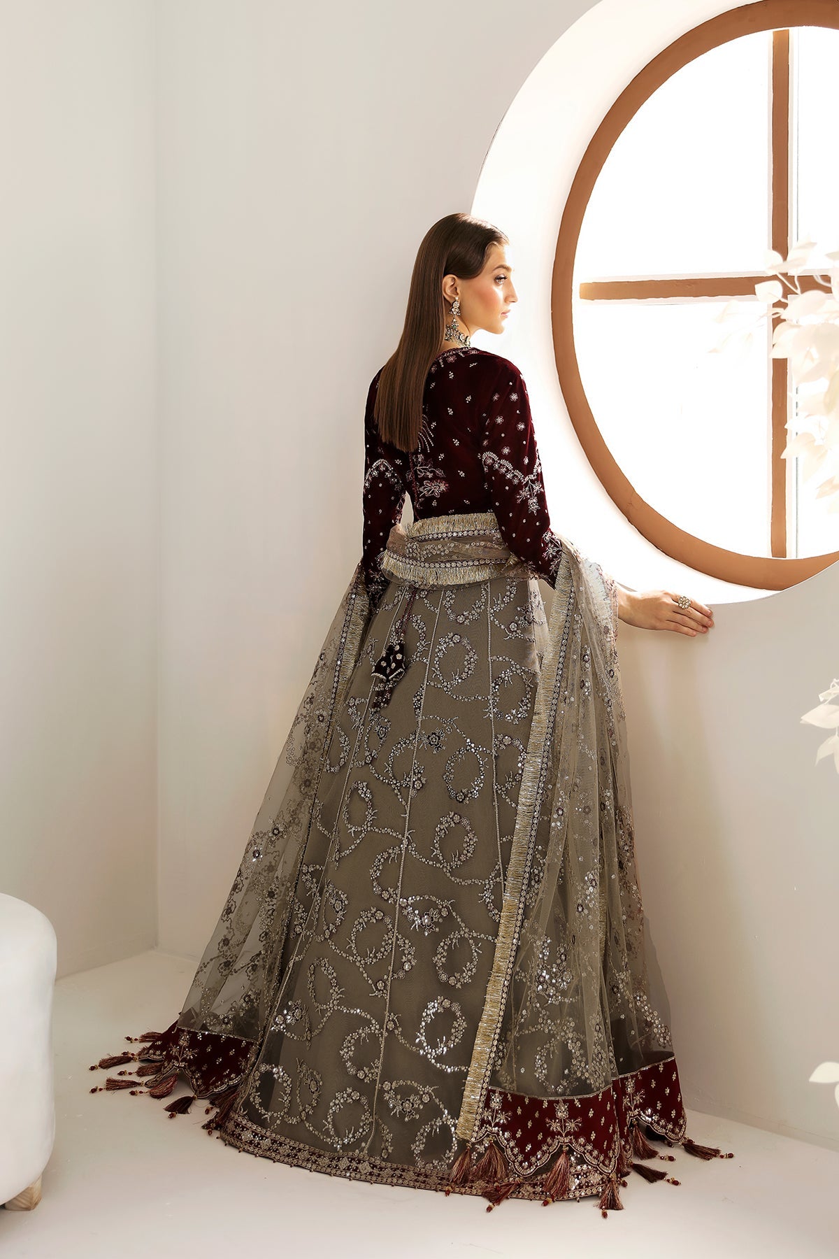 Alizeh | La Ruha Wedding Formals | AF-CH-2175-Esme - Pakistani Dress - Maria Faisal