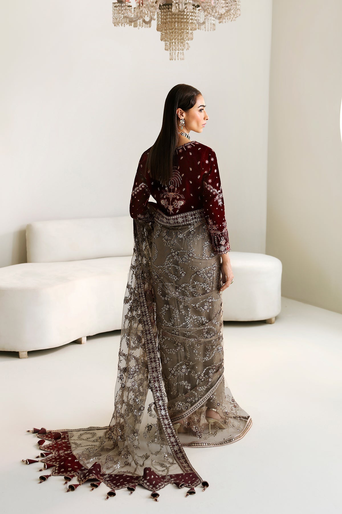 Alizeh | La Ruha Wedding Formals | AF-CH-2175-Esme - Pakistani Dress - Maria Faisal