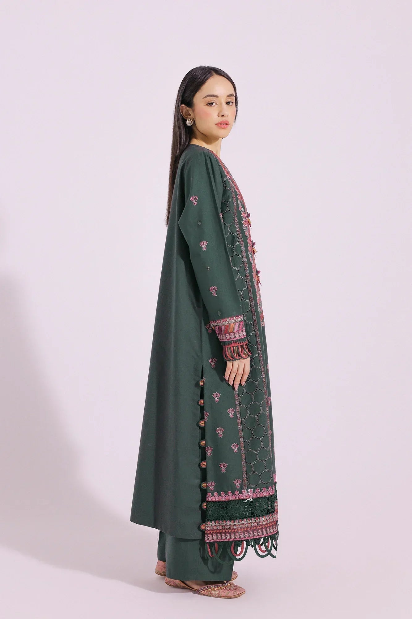 Ethnic | Rozana Collection SS 24 | E0410/203/707 - Ladies Clothes - Maria Faisal
