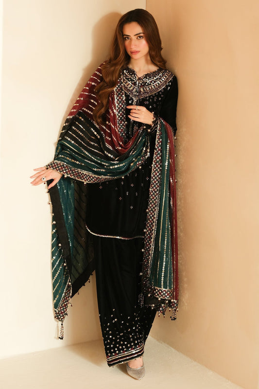 Jazmin | Velvet Edit 24 | Velvet Formal VF-2037 - Ladies Clothes - Maria Faisal