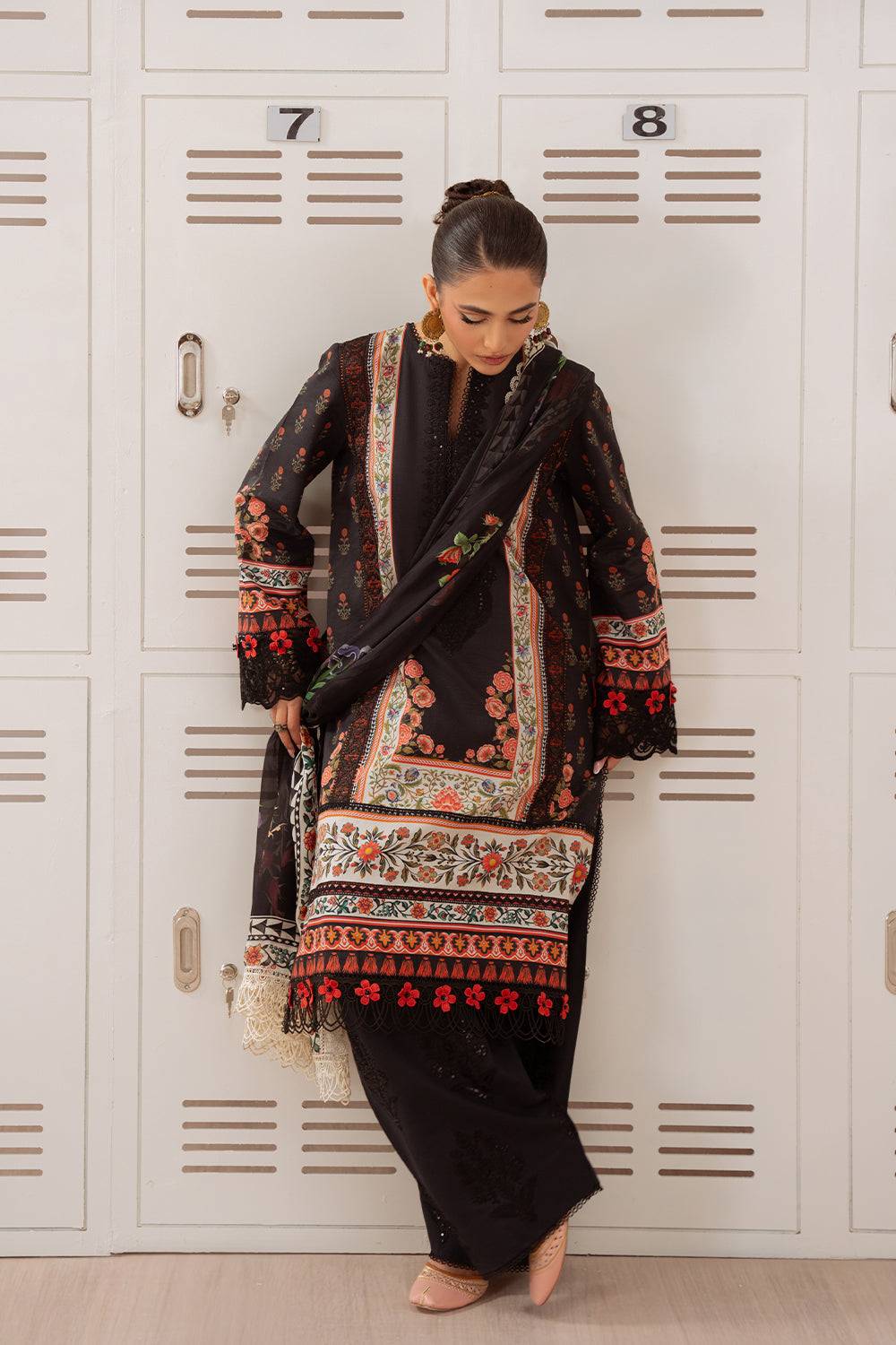 Saira Rizwan | Laanem Summer Lawn 25 | ZUMRA-A-SRL25-07 by Maria Faisal - Registered Vendor of : Saira Rizwan - type : Ladies Clothes - 100% original wedding dresses