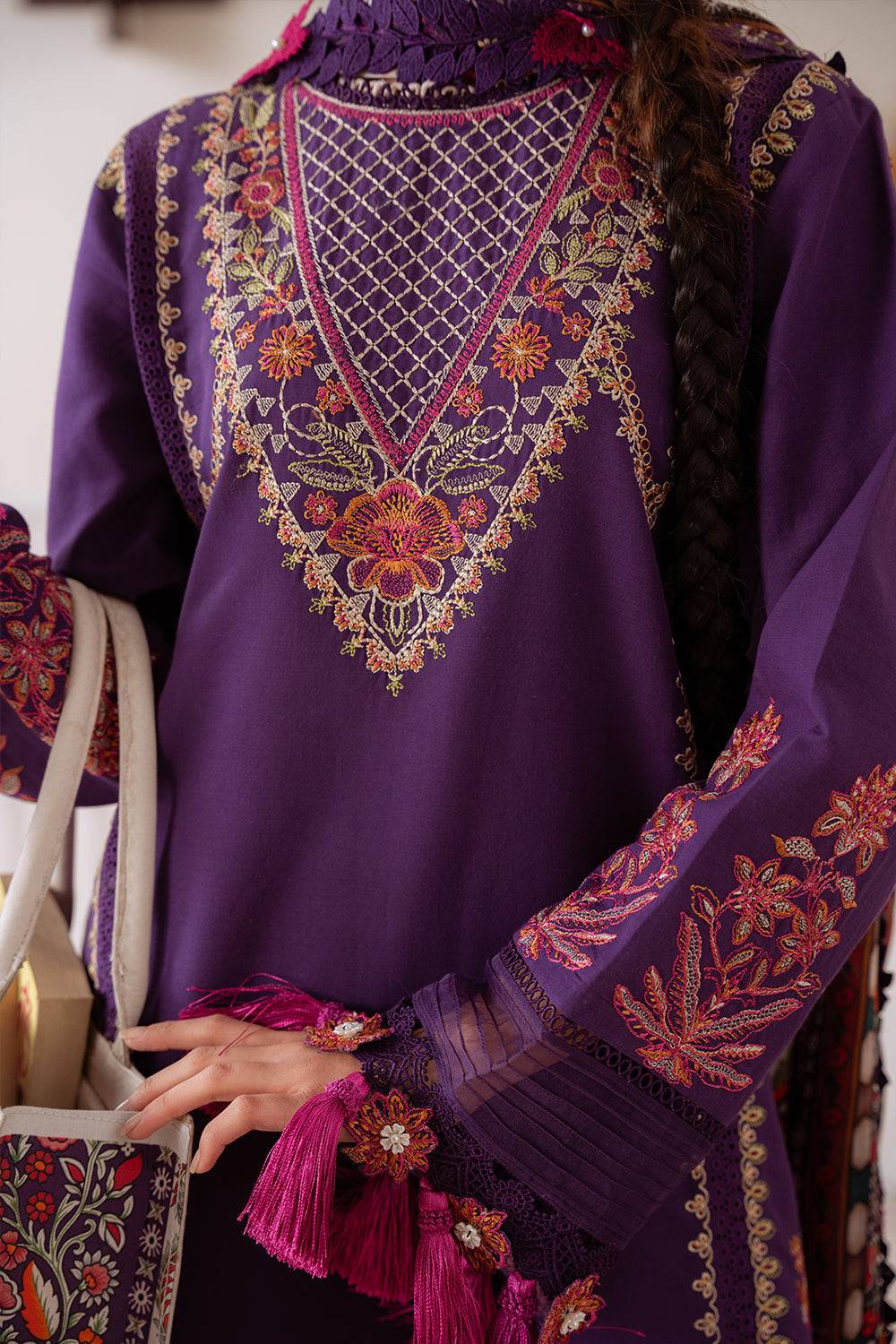 Saira Rizwan | Laanem Summer Lawn 25 | ELIF-B-SRL25-05 by Maria Faisal - Registered Vendor of : Saira Rizwan - type : Ladies Clothes - 100% original wedding dresses