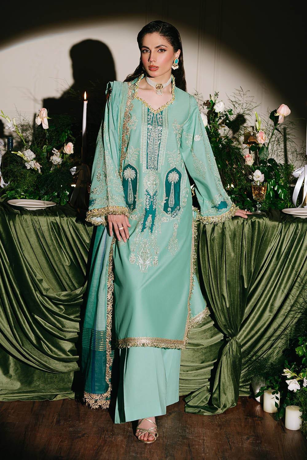 Gul Ahmed | Festive Eid 25 | FE-52083 by Maria Faisal - Registered Vendor of : Gul Ahmed - type : Ladies Clothes - 100% original wedding dresses