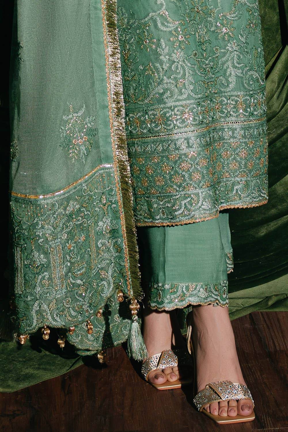 Gul Ahmed | Festive Eid 25 | FE-52088 by Maria Faisal - Registered Vendor of : Gul Ahmed - type : Ladies Clothes - 100% original wedding dresses