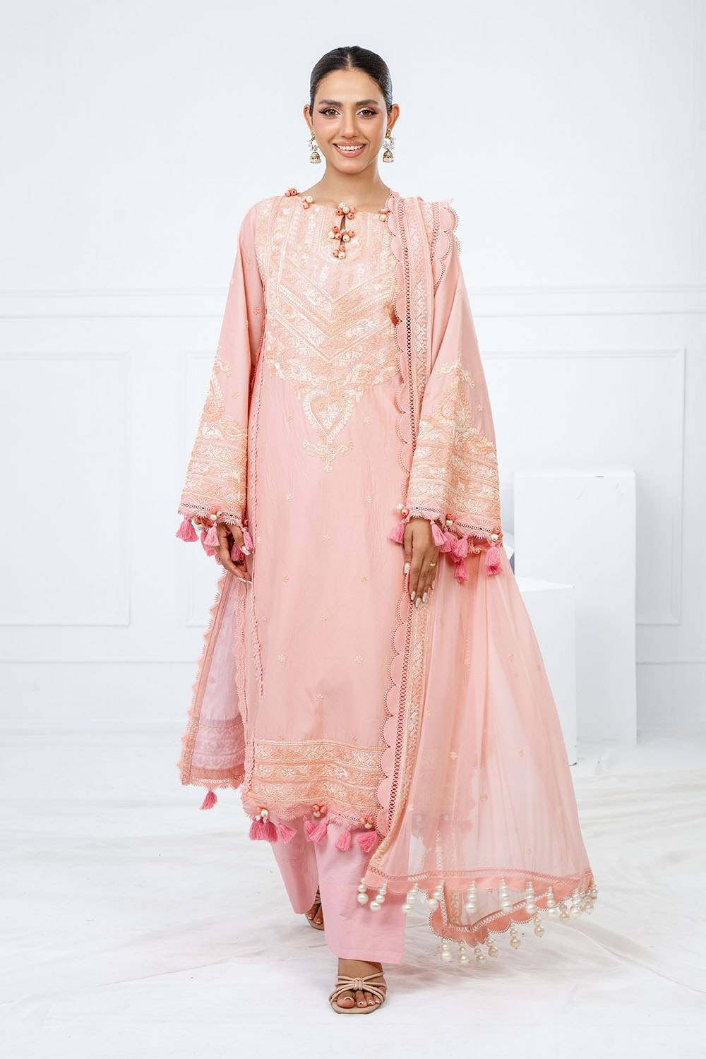 Gul Ahmed | Festive Eid 25 | FE-52120 by Maria Faisal - Registered Vendor of : Gul Ahmed - type : Ladies Clothes - 100% original wedding dresses