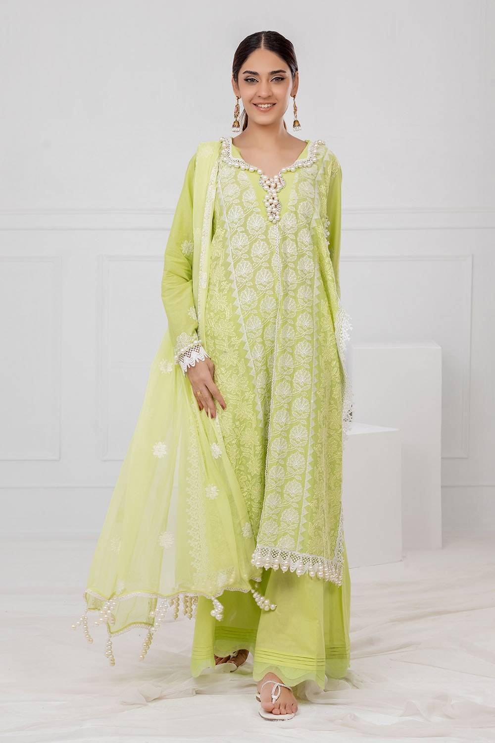 Gul Ahmed | Festive Eid 25 | FE-52142 by Maria Faisal - Registered Vendor of : Gul Ahmed - type : Ladies Clothes - 100% original wedding dresses