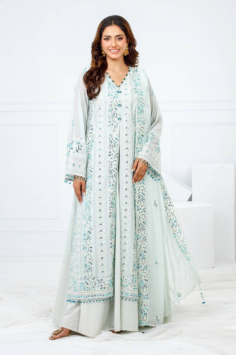 Gul Ahmed | Festive Eid 25 | FE-52153 by Maria Faisal - Registered Vendor of : Gul Ahmed - type : Ladies Clothes - 100% original wedding dresses