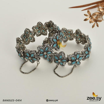 Bangles-0414 - Designer Dress with Intricate embroidery and embellishments. Shop elegent wedding dress at Maria Faisal.