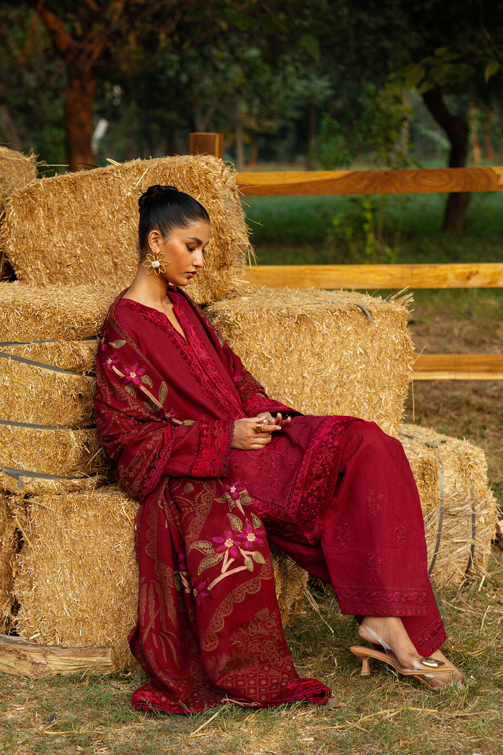 Saira Rizwan | Winter 2024 | ESPER-SRW24-05 - Ladies Clothes - Maria Faisal