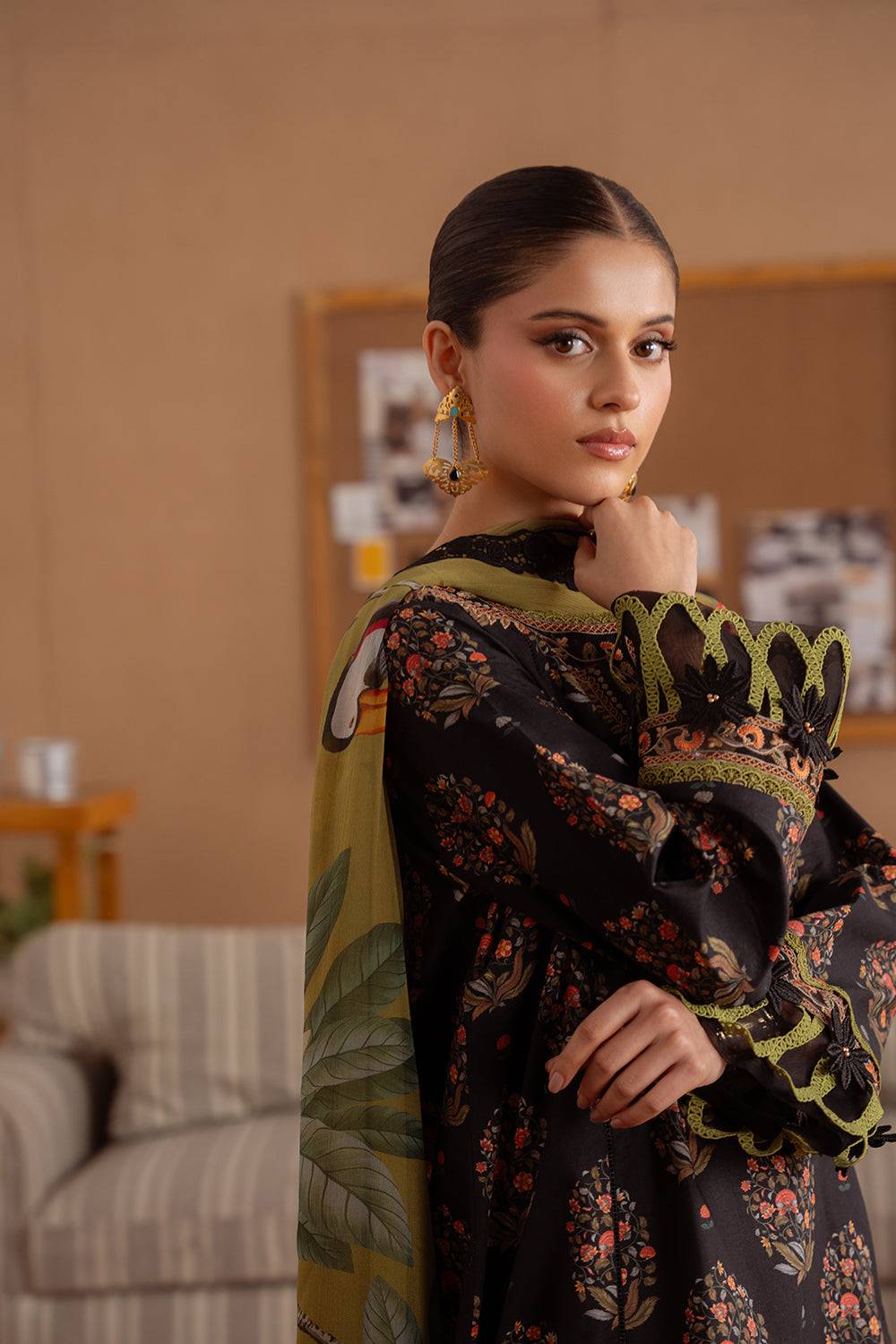 Saira Rizwan | Laanem Summer Lawn 25 | NERIDA-B-SRL25-02 by Maria Faisal - Registered Vendor of : Saira Rizwan - type : Ladies Clothes - 100% original wedding dresses