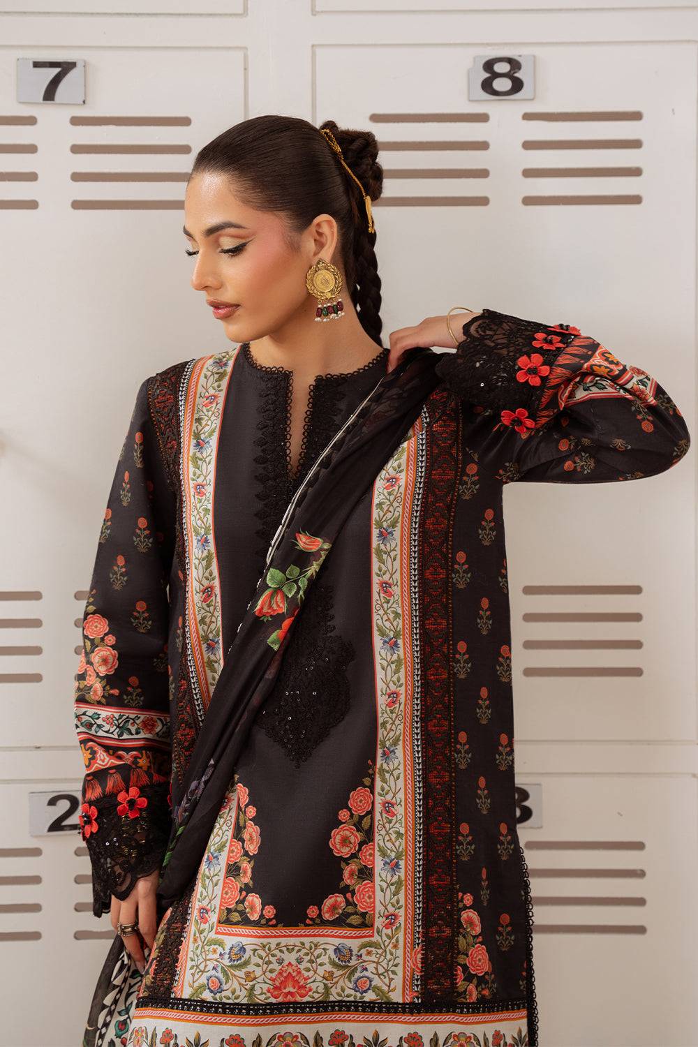 Saira Rizwan | Laanem Summer Lawn 25 | ZUMRA-A-SRL25-07 by Maria Faisal - Registered Vendor of : Saira Rizwan - type : Ladies Clothes - 100% original wedding dresses