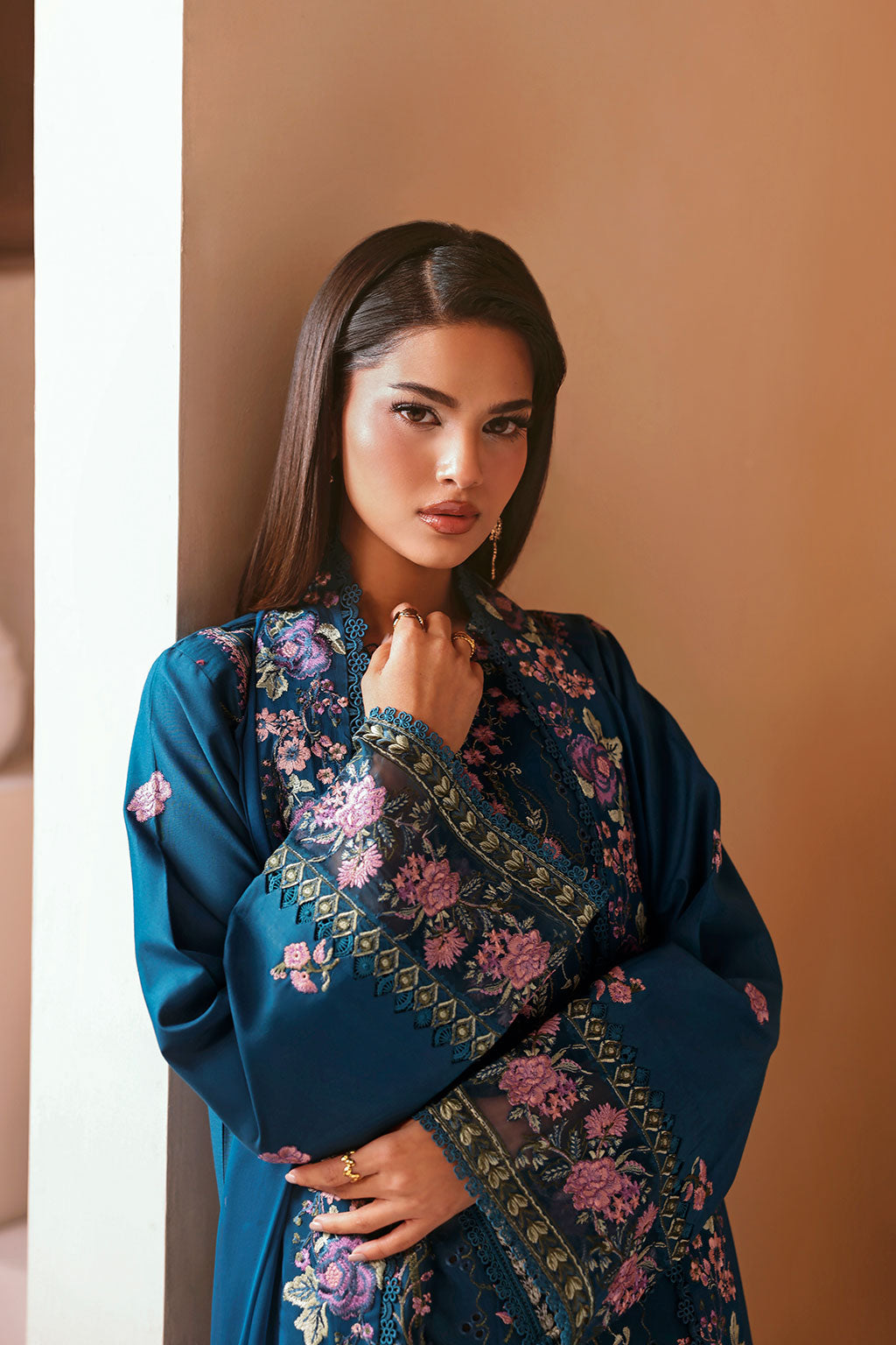 Ramsha | Ghazal Luxury Lawn | G-508 - Luxury Dress - available at Maria Faisal in UK and USA.
