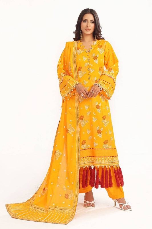 Gul Ahmed | Chunri Lawn 25 | CL-52177 A by Maria Faisal - Registered Vendor of : Gul Ahmed - type : Ladies Clothes - 100% original wedding dresses