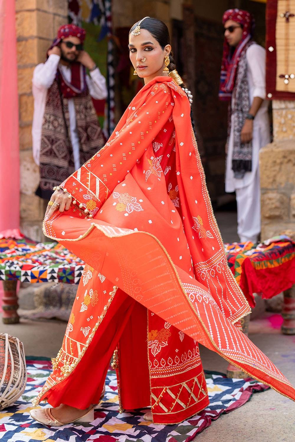 Gul Ahmed | Chunri Lawn 25 | CL-52177 B by Maria Faisal - Registered Vendor of : Gul Ahmed - type : Ladies Clothes - 100% original wedding dresses