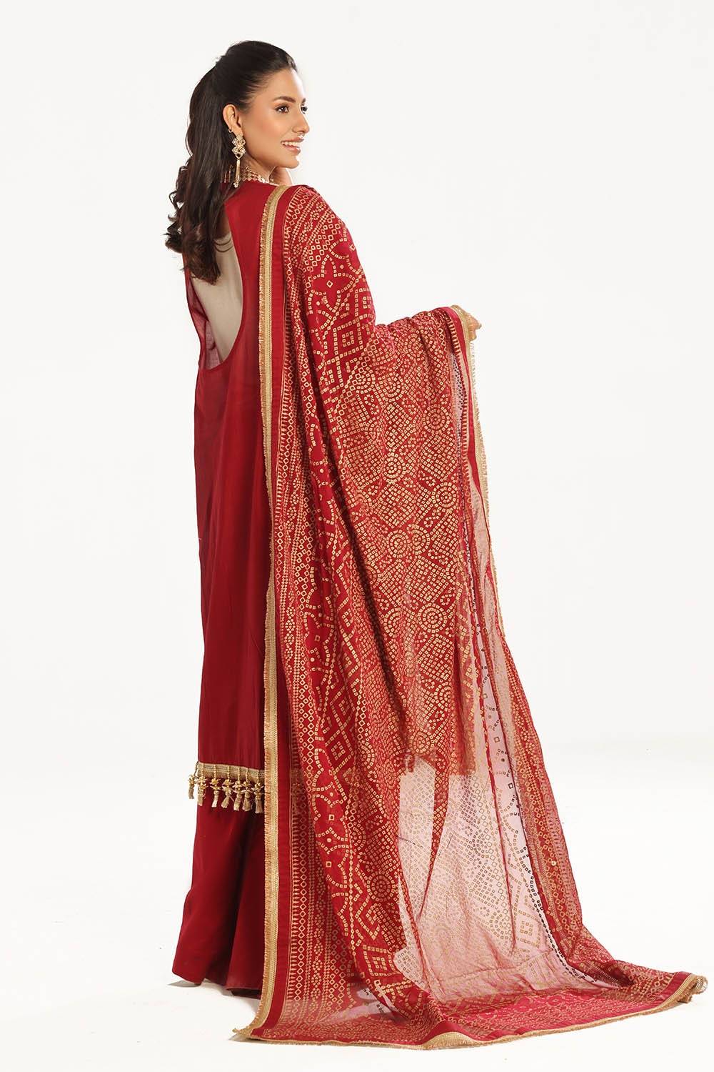 Gul Ahmed | Chunri Lawn 25 | BM-52018 by Maria Faisal - Registered Vendor of : Gul Ahmed - type : Ladies Clothes - 100% original wedding dresses