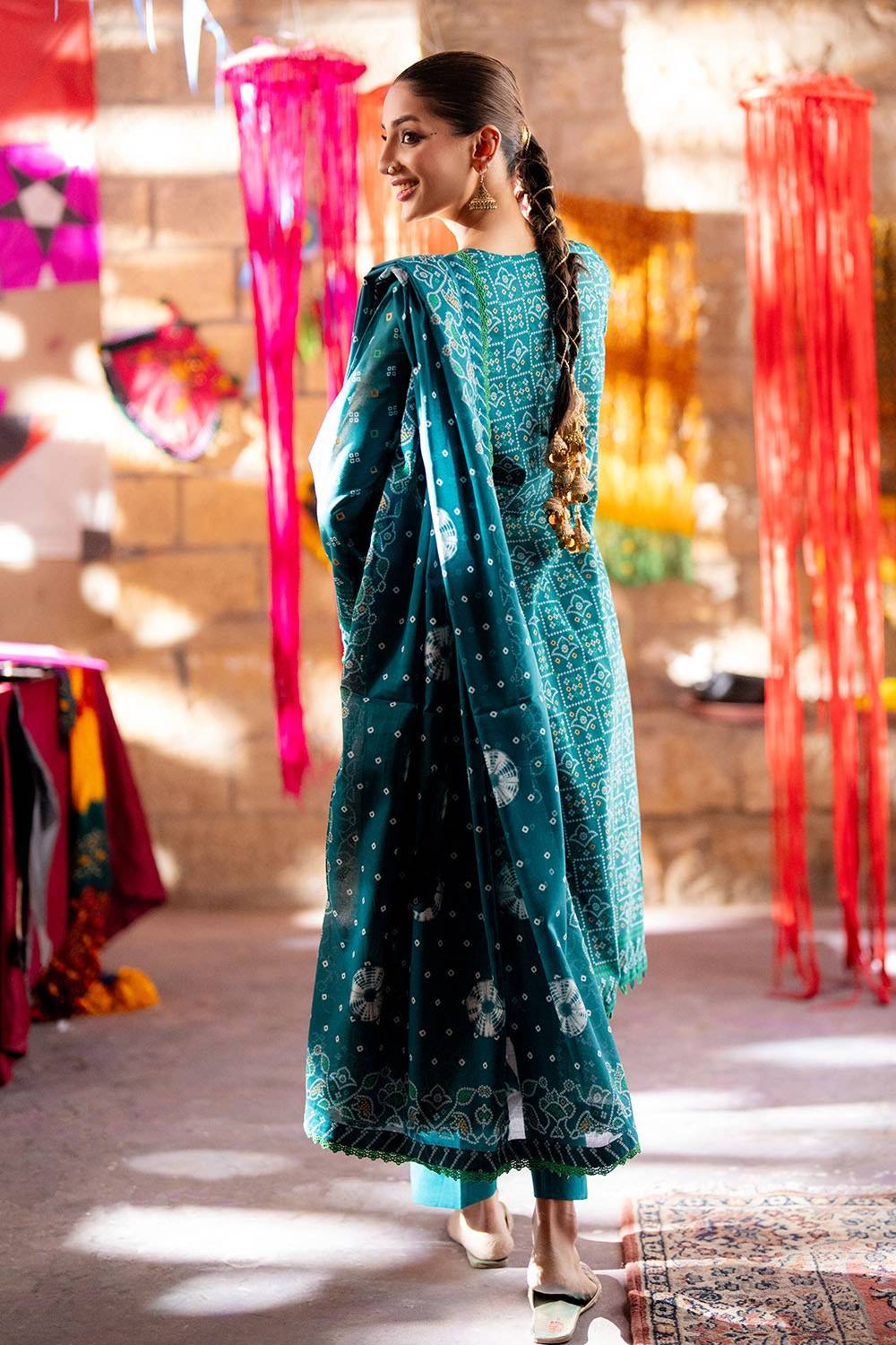 Gul Ahmed | Chunri Lawn 25 | CL-52484 A by Maria Faisal - Registered Vendor of : Gul Ahmed - type : Ladies Clothes - 100% original wedding dresses