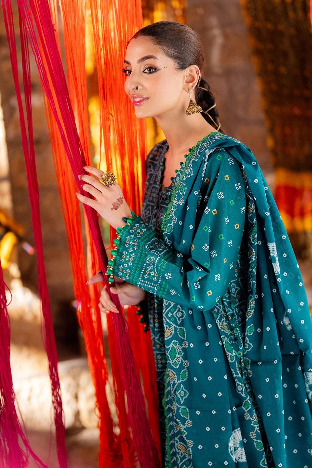 Gul Ahmed | Chunri Lawn 25 | CL-52484 A by Maria Faisal - Registered Vendor of : Gul Ahmed - type : Ladies Clothes - 100% original wedding dresses