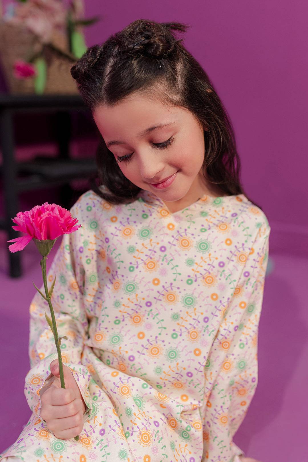 Zellbury Girls | 1 Piece Viscose | Kurta - 1721 by Maria Faisal - Registered Vendor of : Zellbury Girls - type : Kids Clothes - 100% original wedding dresses