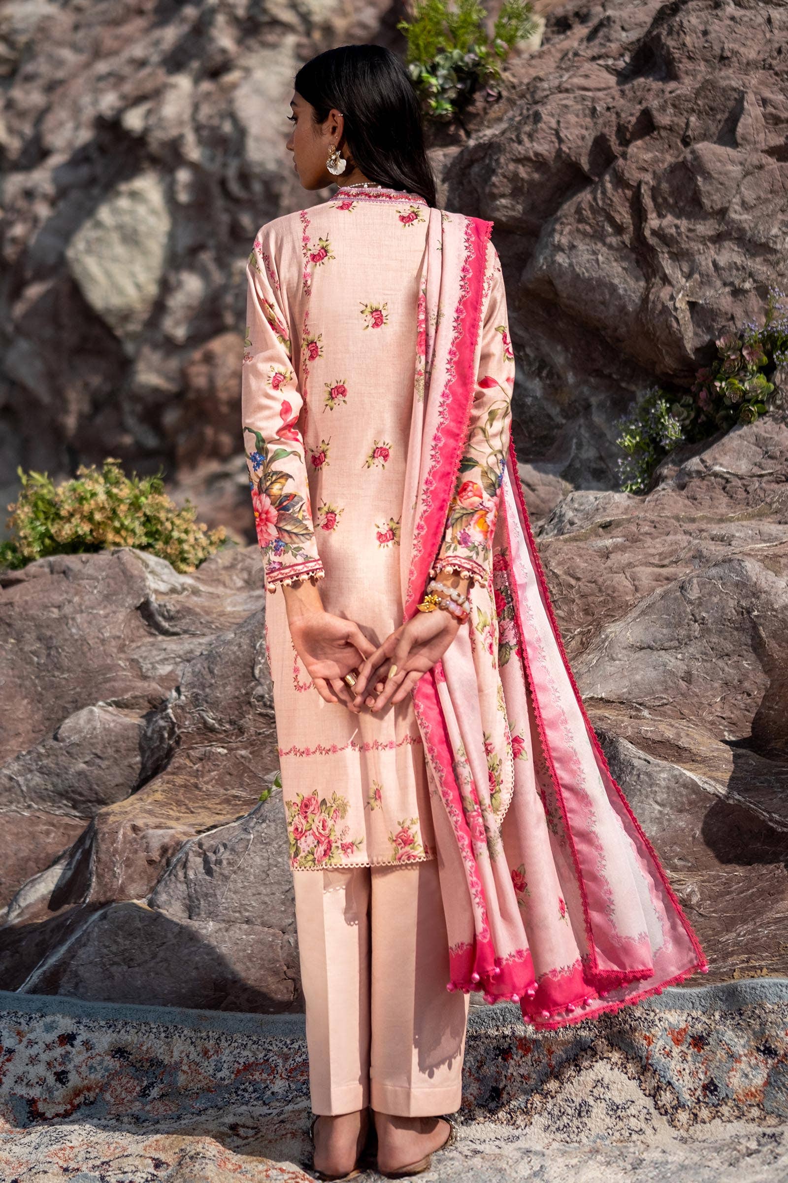 Sana Safinaz | Mahay Spring 24 | H241-026A-3CS - Ladies Clothes - Maria Faisal