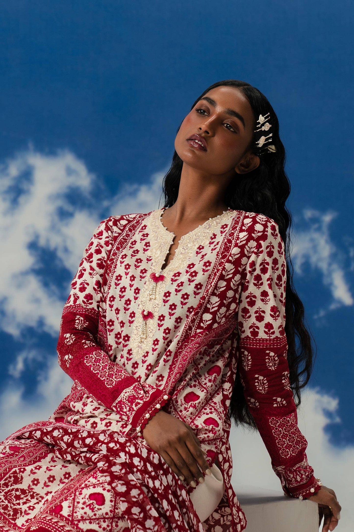 Sana Safinaz | Mahay Summer Lawn 24 | S-44 - Waniyas