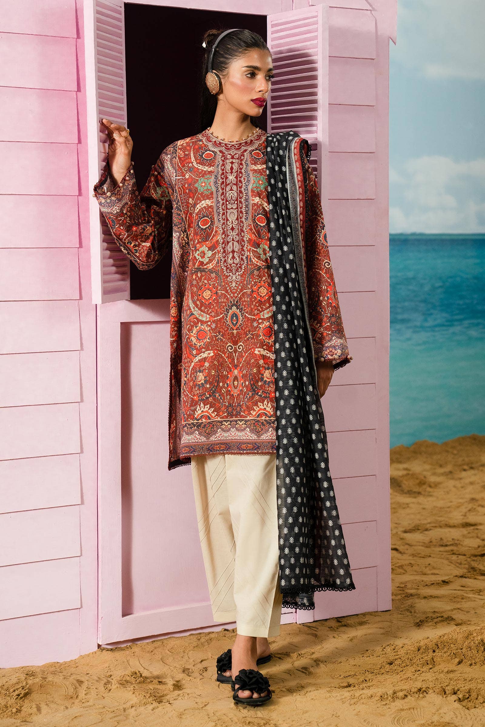 Sana Safinaz | Mahay Summer Lawn 24 | S-42 - Waniyas