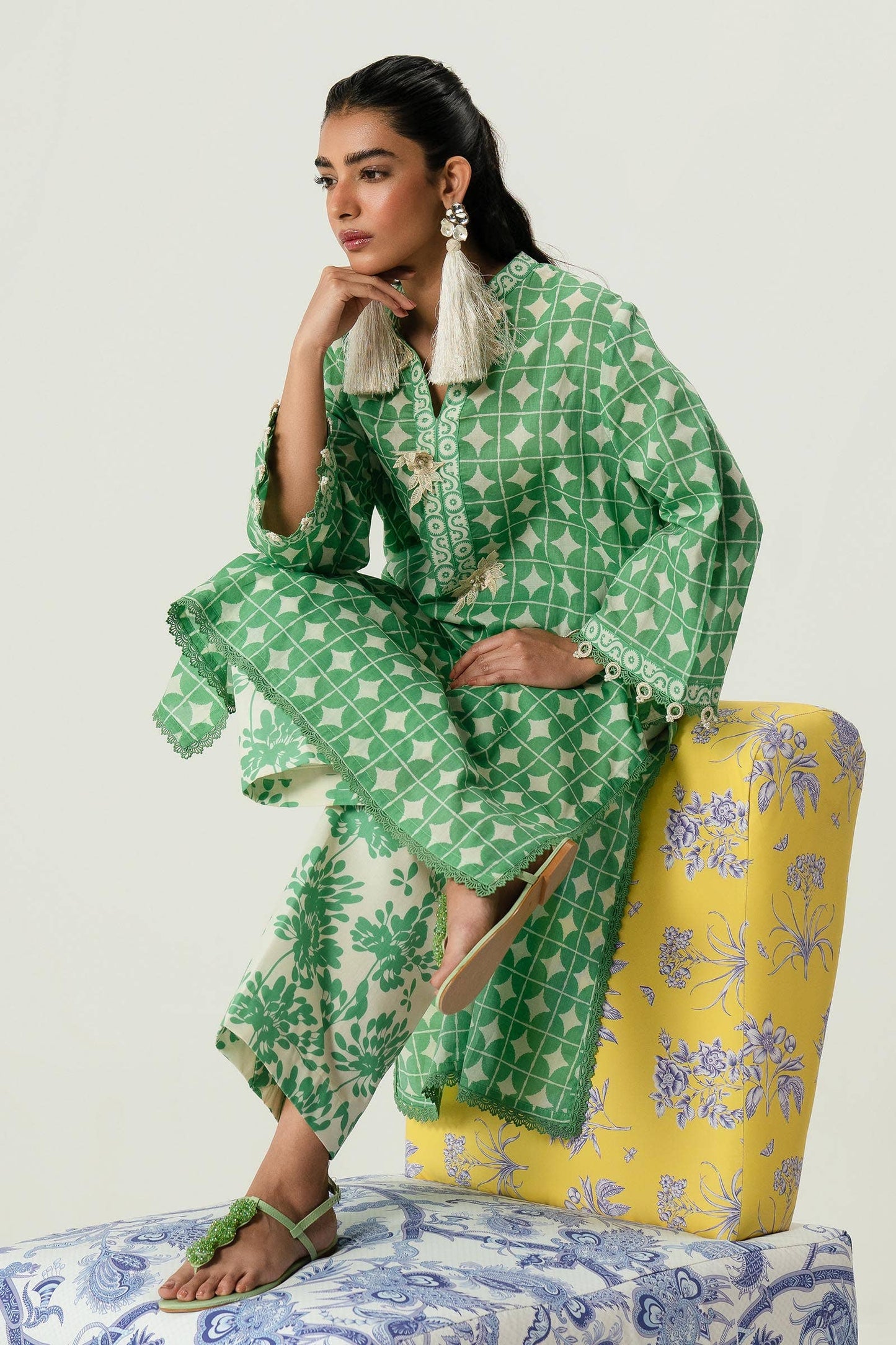Sana Safinaz | Mahay Summer Lawn 24 | S-37 - Waniyas
