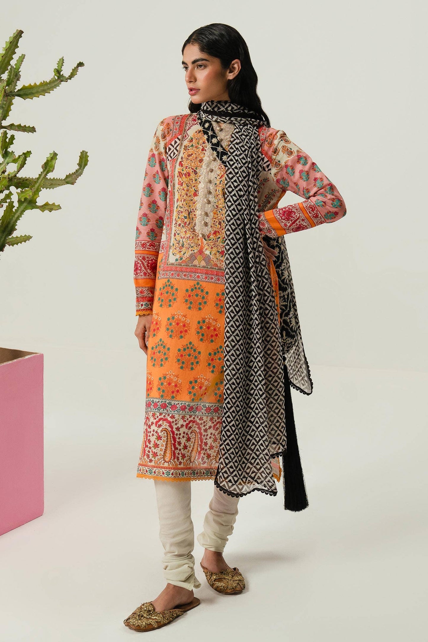 Sana Safinaz | Mahay Summer Lawn 24 | S-25 - Waniyas
