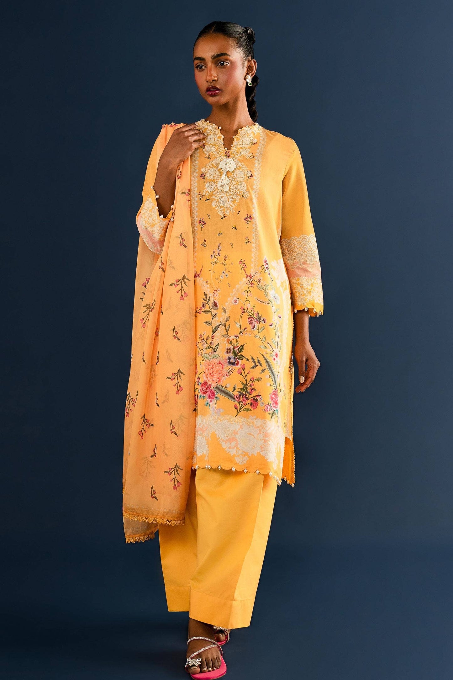 Sana Safinaz | Mahay Summer Lawn 24 | S-23 - Waniyas