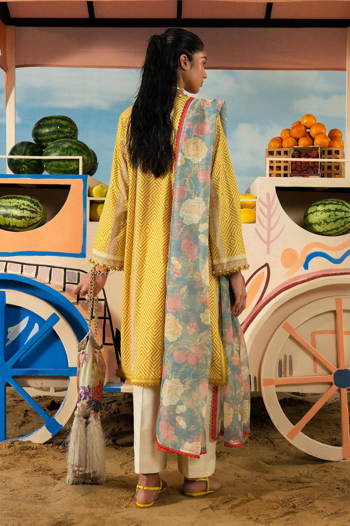 Sana Safinaz | Mahay Summer Lawn 24 | S-18 - Waniyas