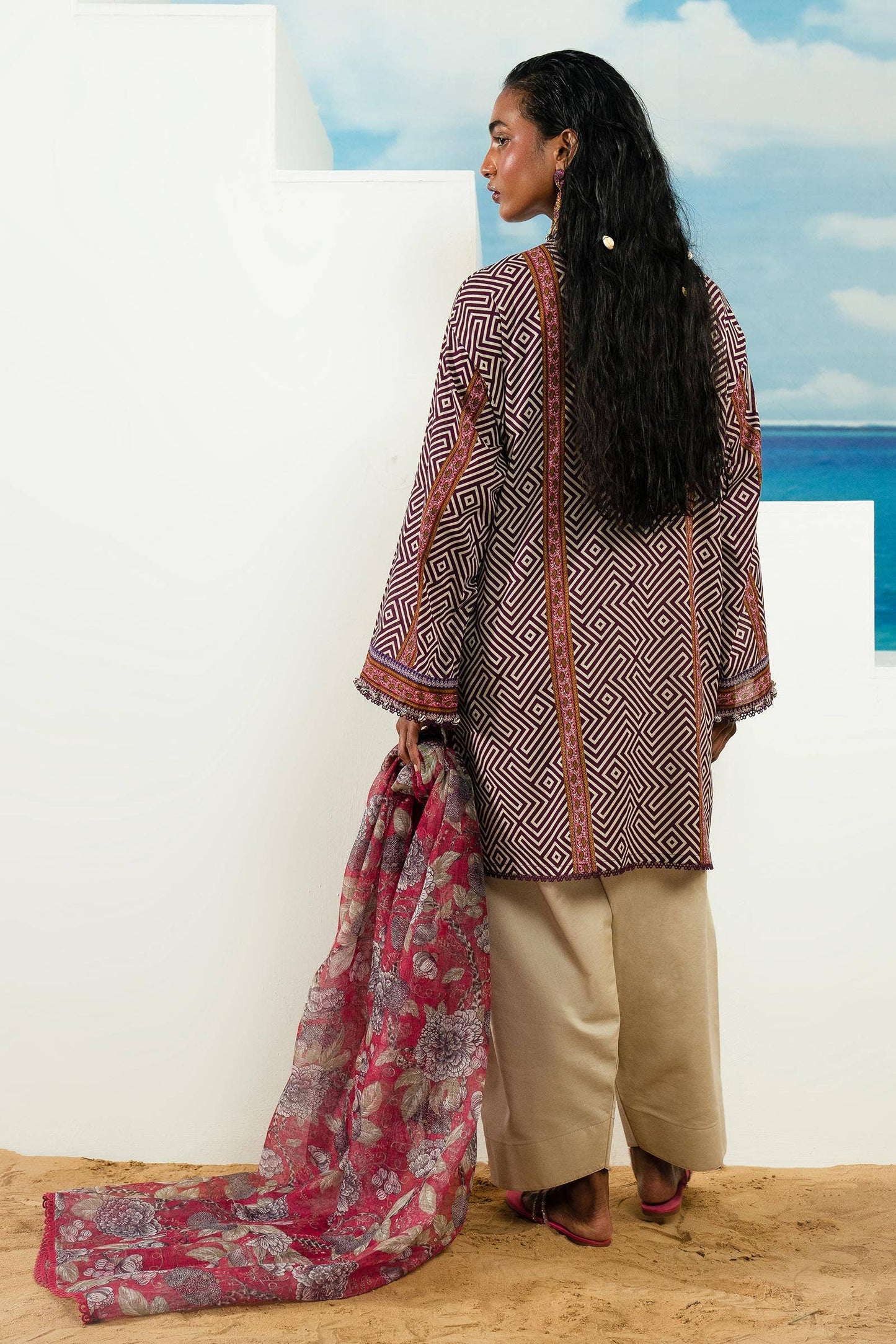 Sana Safinaz | Mahay Summer Lawn 24 | S-17 - Waniyas