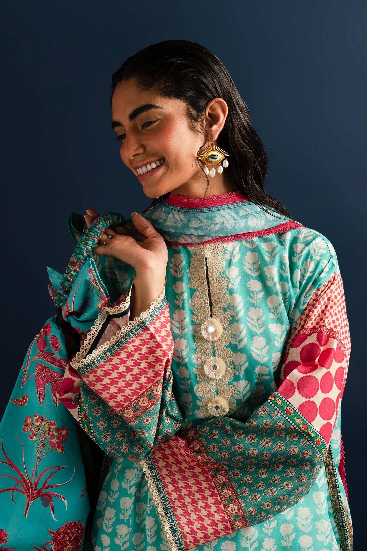 Sana Safinaz | Mahay Summer Lawn 24 | S-13 - Waniyas