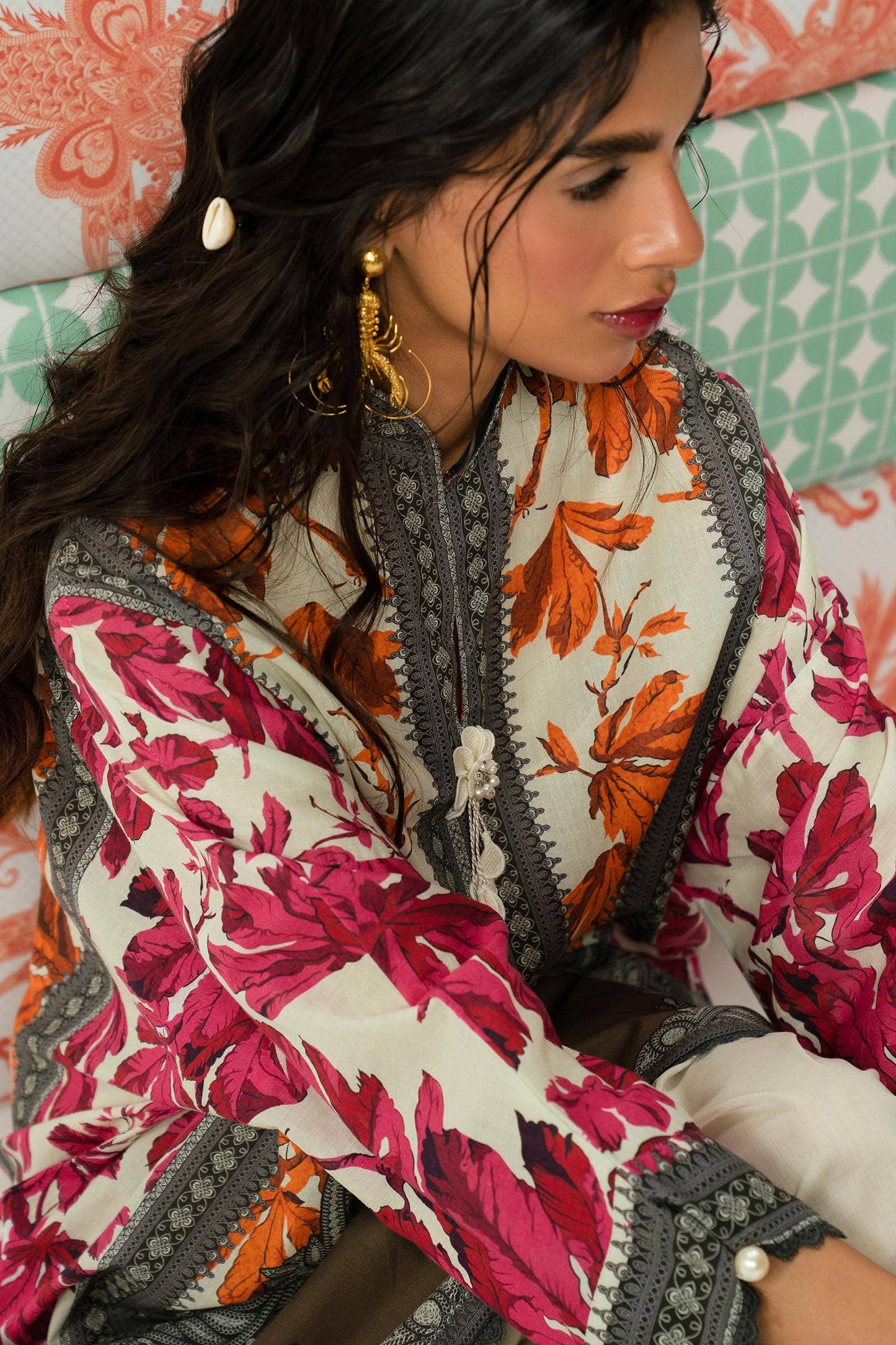 Sana Safinaz | Mahay Summer Lawn 24 | S-10 - Waniyas