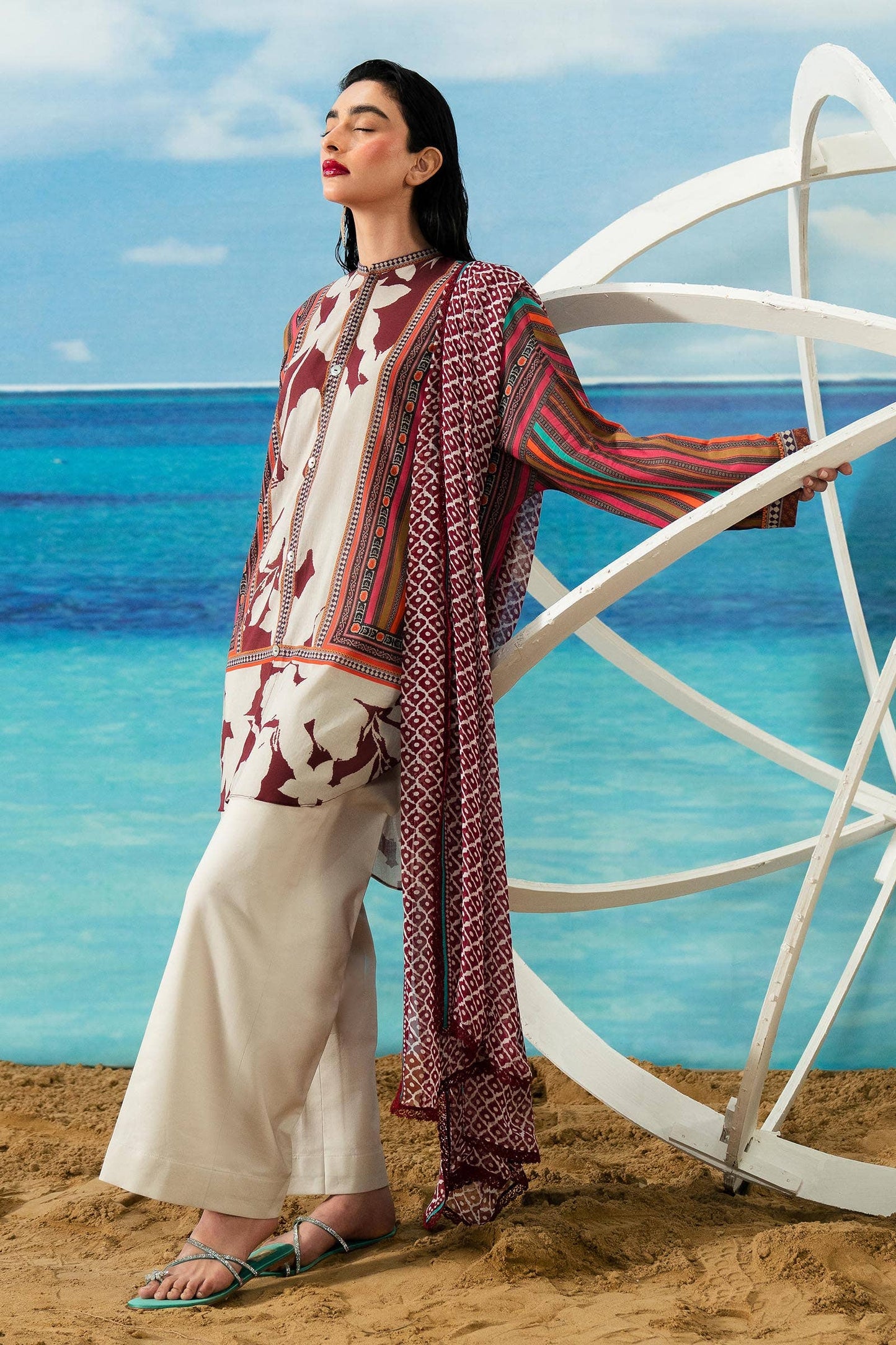 Sana Safinaz | Mahay Summer Lawn 24 | S-06 - Waniyas