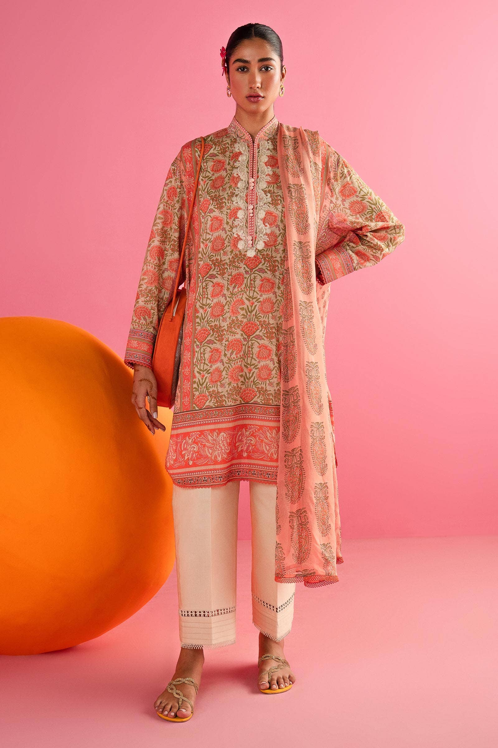 Sana Safinaz | Mahay Summer Lawn 24 | S-04 - Waniyas