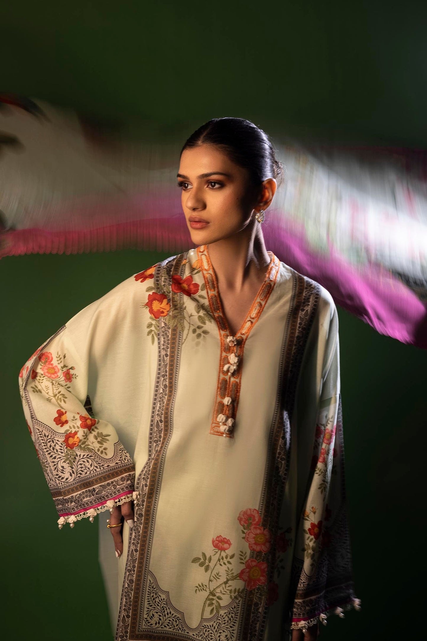 Sana Safinaz | Mahay Spring 25 | A-09 - Ladies Clothes