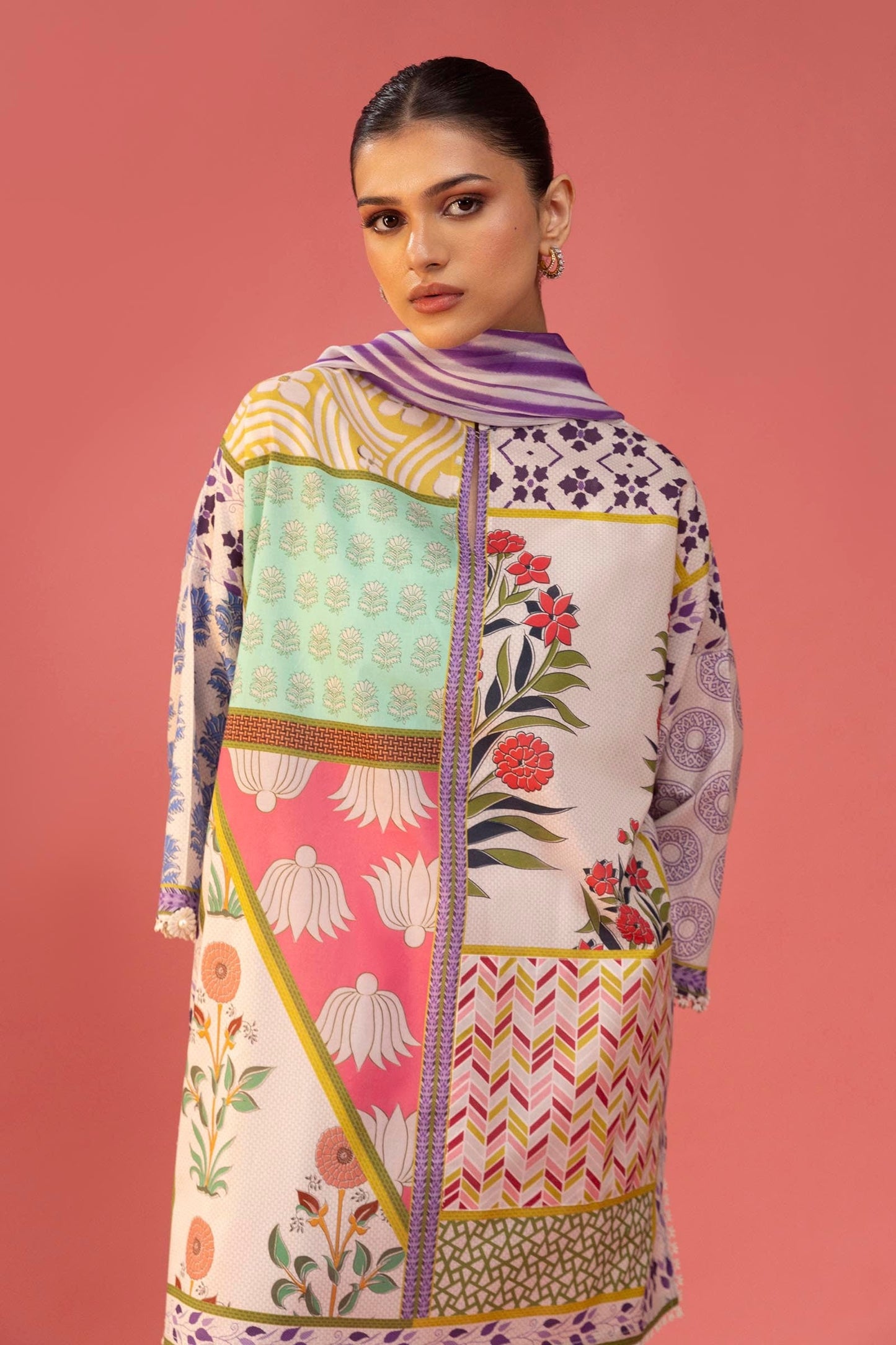 Sana Safinaz | Mahay Spring 25 | A-05 - Ladies Clothes