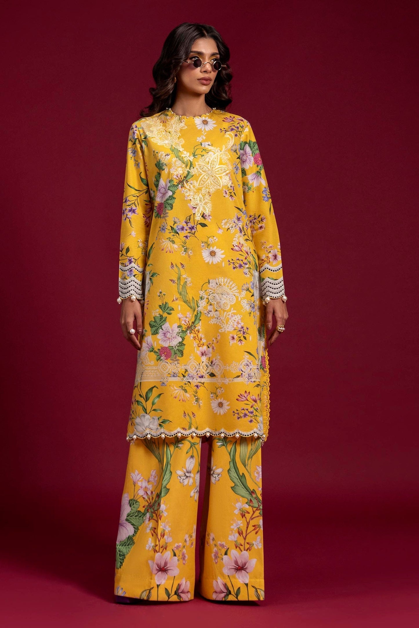 Sana Safinaz | Mahay Spring 25 | A-02 - Ladies Clothes