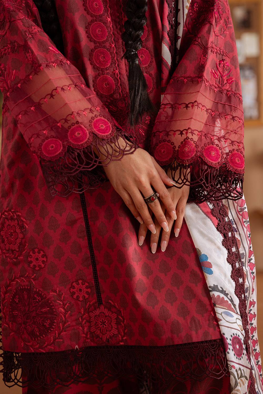 Saira Rizwan | Laanem Summer Lawn 25 | SEREN-A-SRL25-08 by Maria Faisal - Registered Vendor of : Saira Rizwan - type : Ladies Clothes - 100% original wedding dresses