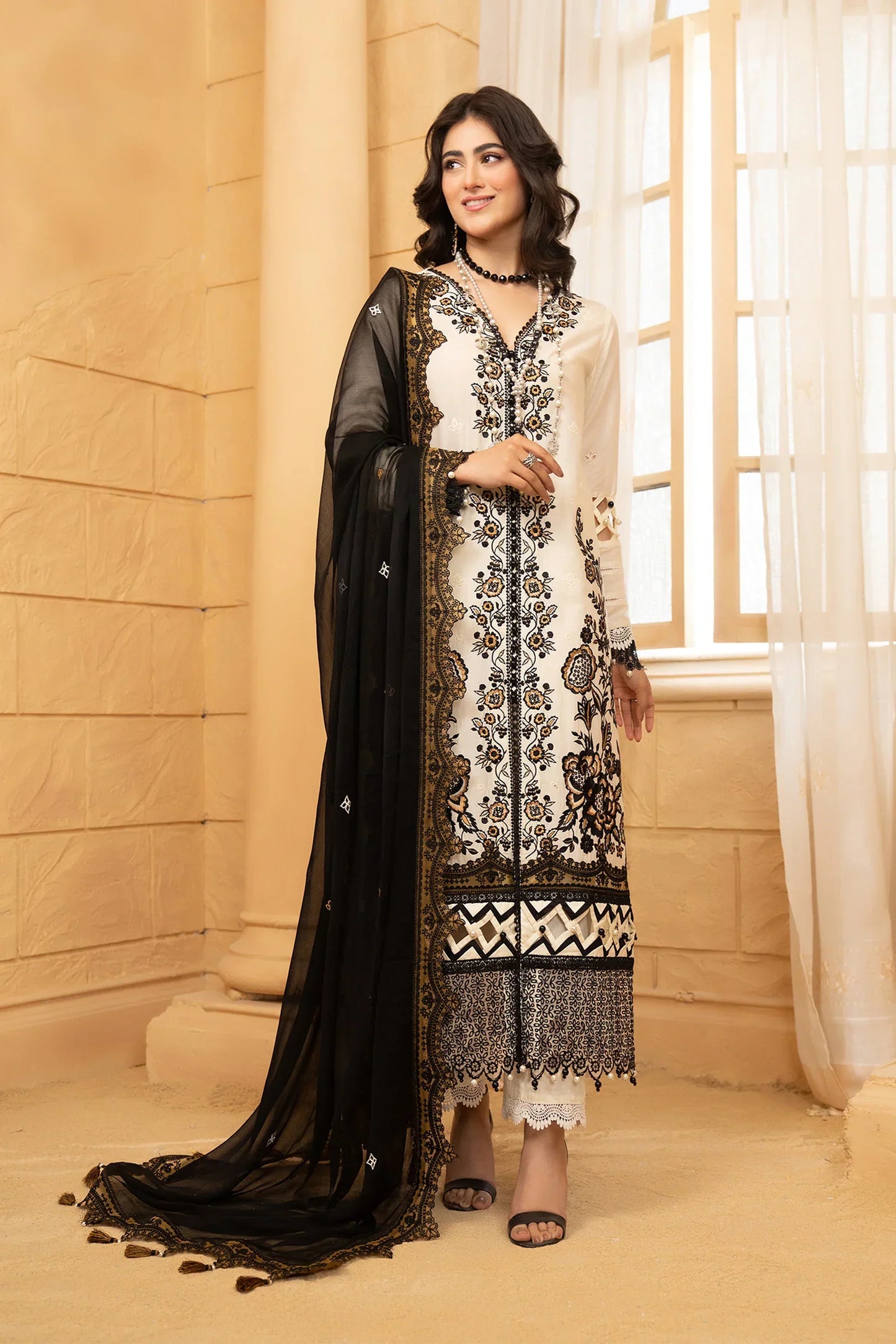 Hemstitch | Summer Luxury Lawn 24 | Prestige - Ladies Clothes - Maria Faisal