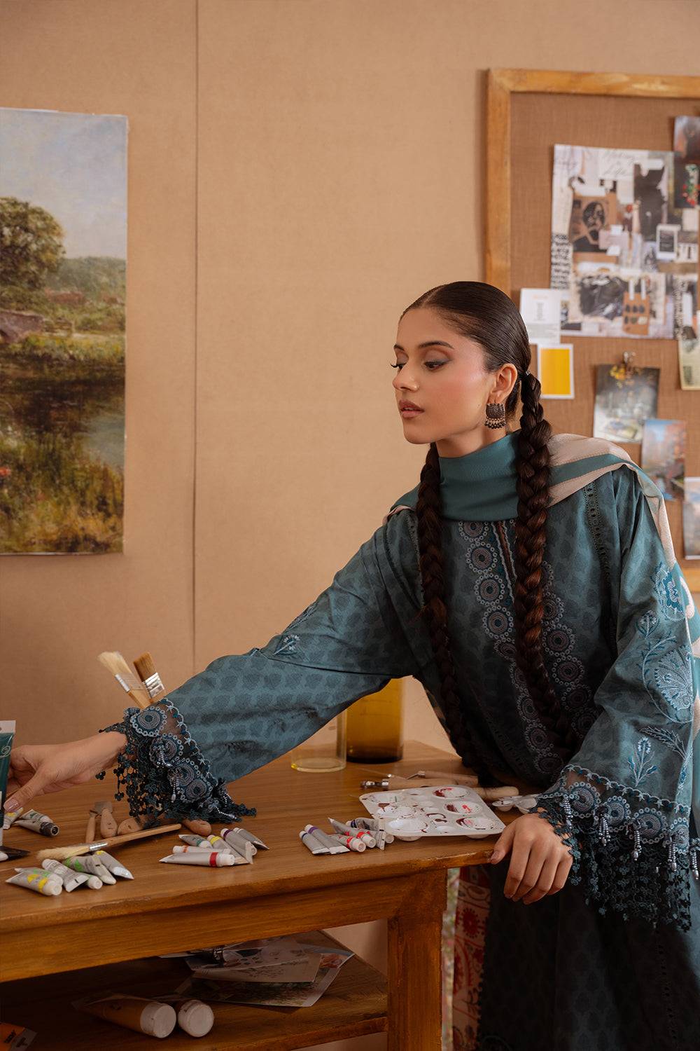 Saira Rizwan | Laanem Summer Lawn 25 | SEREN-B-SRL25-08 by Maria Faisal - Registered Vendor of : Saira Rizwan - type : Ladies Clothes - 100% original wedding dresses