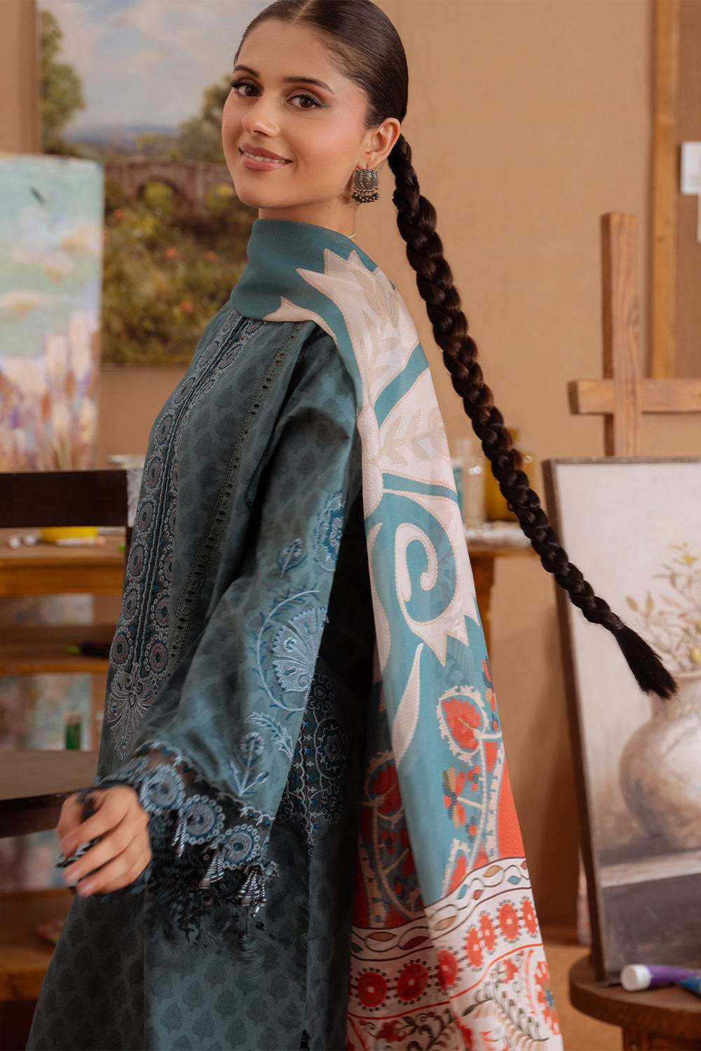 Saira Rizwan | Laanem Summer Lawn 25 | SEREN-B-SRL25-08 by Maria Faisal - Registered Vendor of : Saira Rizwan - type : Ladies Clothes - 100% original wedding dresses